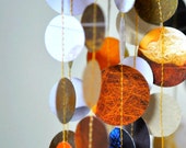 20% SALE Paper Garland GOLD Autumn