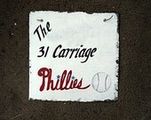 Sign Baseball , Yankees, cardinals, custom gift, baseball sign,  you choose team and saying