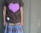Sweetie Pie Design - Godiva Twirl Skirt Size 2T - Ready to Ship