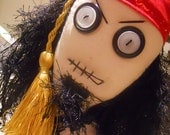 Jack Sparrow GOTH DOLL Pirate