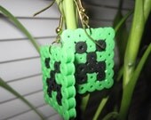 Minecraft Creeper Earrings