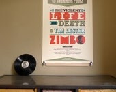 Screenprint Rock poster "49 swimming Pools"