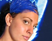 10 DOLLAR Flyaway Clearance BILLIE Feather Headband Blue