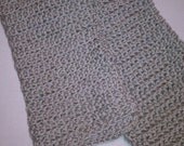 Silver-Gray Fingerless Glove Set