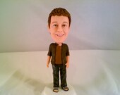Mark Zuckerberg Figurine - Handmade