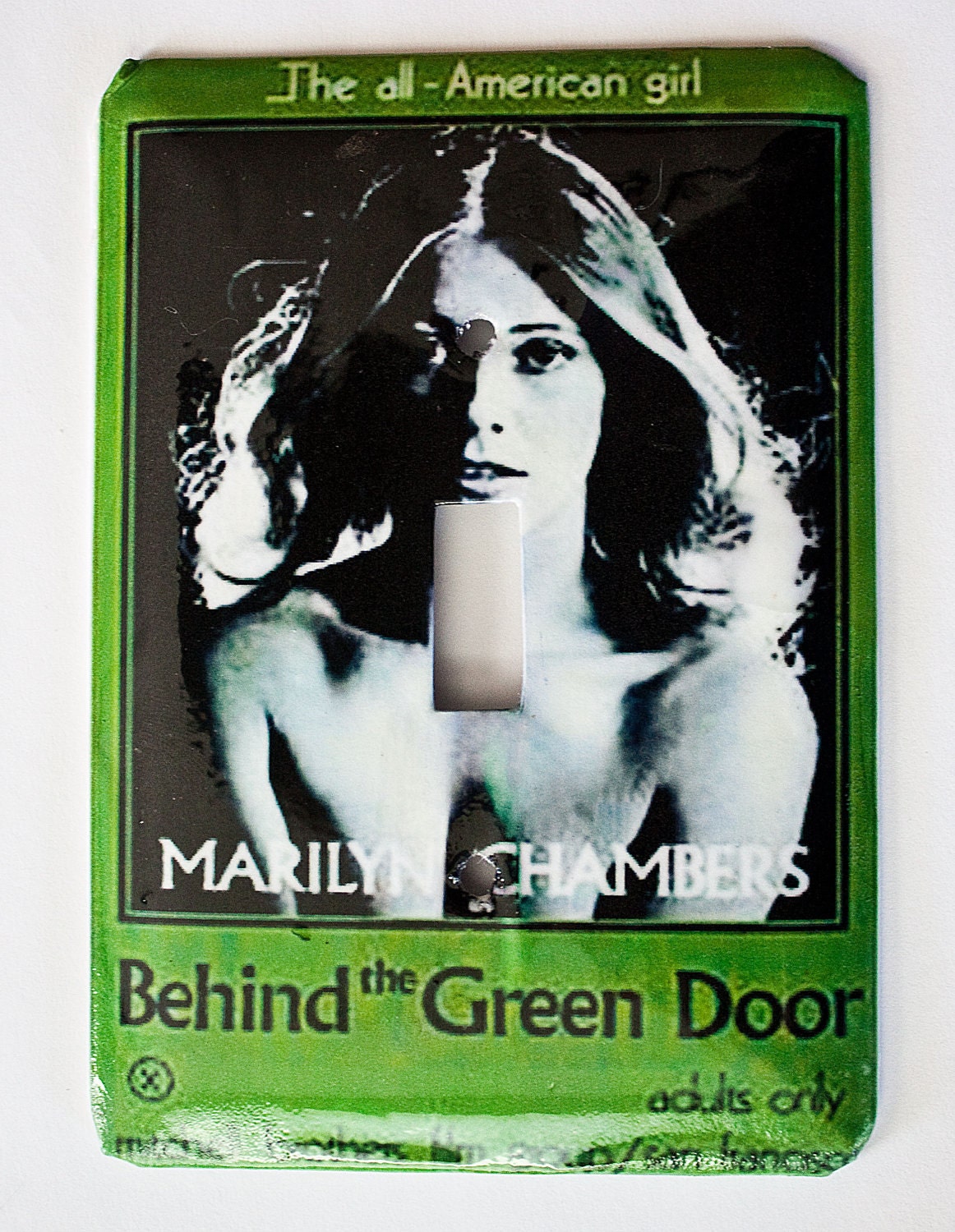 Behind the Green Door Switchplate
