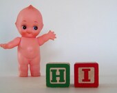 H I  wood block letters