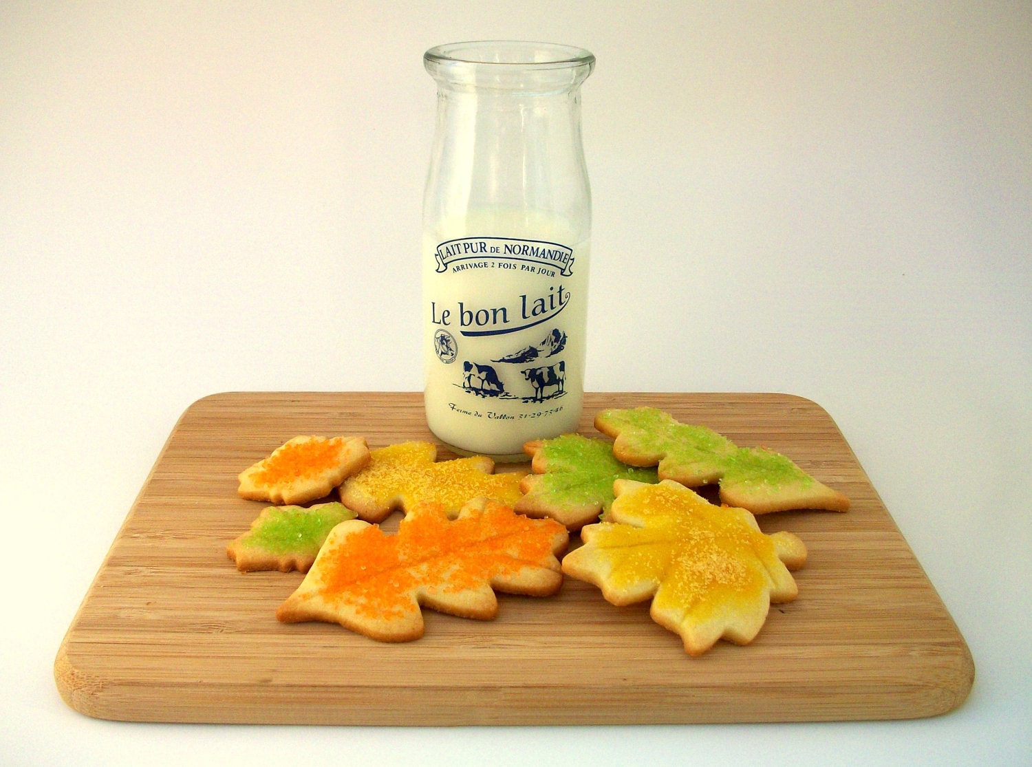 All Natural & Organic Pecan Maple Leaves Butter Cookies (1 dozen)