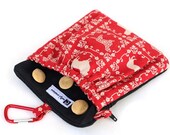 The Pocket 2.0 - Treat and Training Pouch Red Dogs