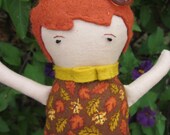Mona- A Handmade Cloth Doll