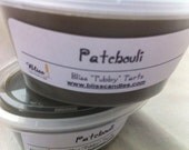 PATCHOULI - Two 2 oz Bliss Candles Soy Tubby Tarts
