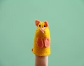 Cat Finger Puppet, Orange Mango Kitty