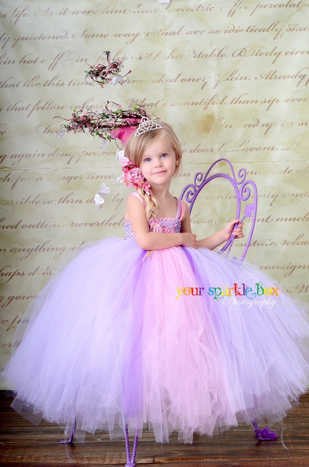 Rapunzel Inspired tutu dress
