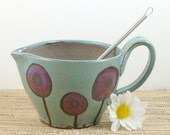 Mini mixing bowl with whisk and dot tree's