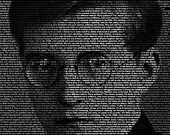Dmitri Shostakovich - 11x14 Typographical Portrait Fine Art Print