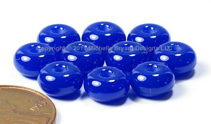 Beads Glass Lampwork sra Alabaster Lapis SPACER SHOP