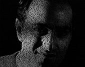 George Gershwin - 11x14 Typographical Portrait Fine Art Print