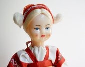 Doll with Home Made Costume, Eastern European, On Sale