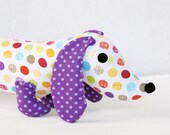 NEW Wiener Dog Plush Dachshund Toy BESS