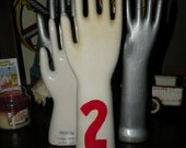 Hall China Company Vintage Glove Mold hand no 2 store display sale reduced