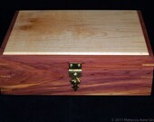 Cedar and Maple Book Box