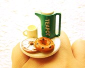 Tea Ring Kawaii Food Bagel