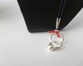 Long  pendant -sterling silver