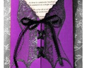 Pack of 10 Bachelorette or Wedding Shower Invitations - PURPLE