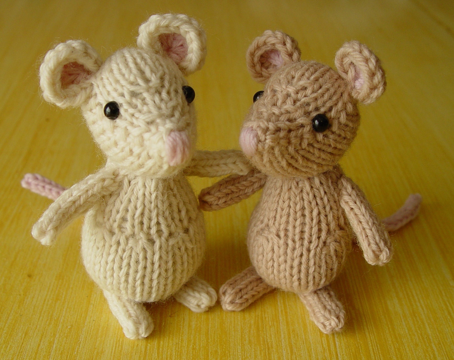 Set of two lovely mice, choose your colors
