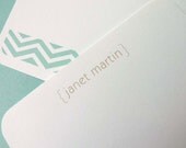 Chevron Personalized Stationery Set