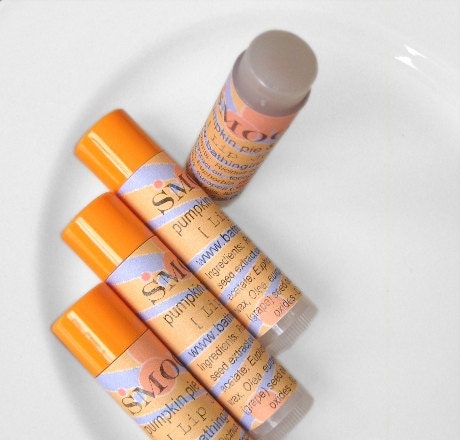 Funny Valentine Gift Pumpkin Pie Lavender Lip Balm - relax See listing for discount for multiple tubes and other flavors