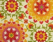 Pair of curtain drapery panels,Richloom Cynthia, Kaleidoscope, lined with poly cotton, 50 X 84 inches