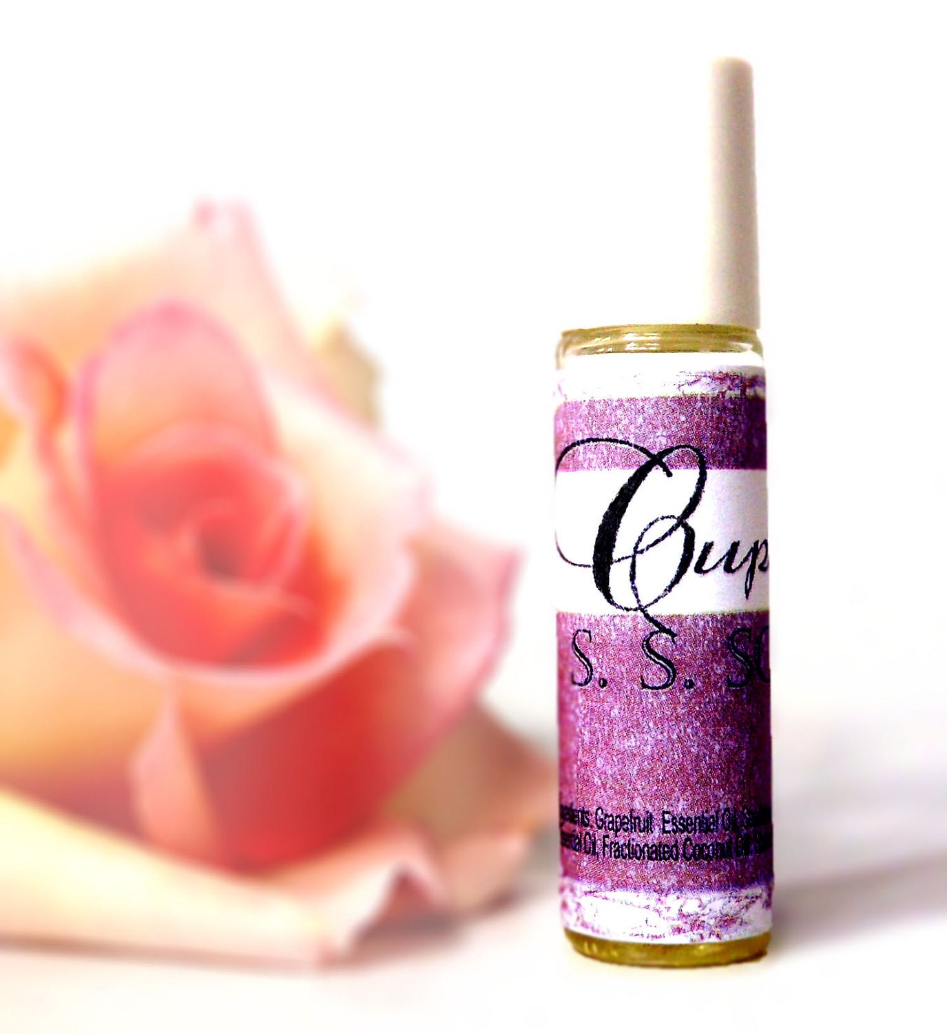 Grapefruit Sandalwood Jasmine Cinnamon Perfume Roll On with Essential Oils