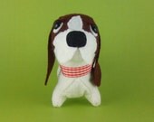 Palm Puppy Mahogany and White Basset Hound Plush