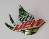 Dove - Green Red M. Dew Cola Soda Can Magnet