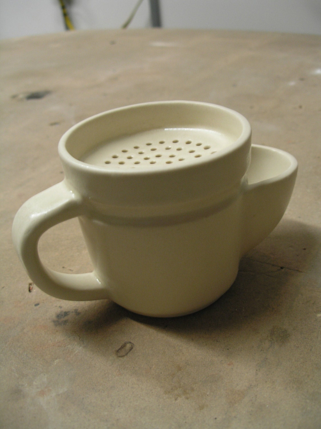 Stoneware Shaving Mug