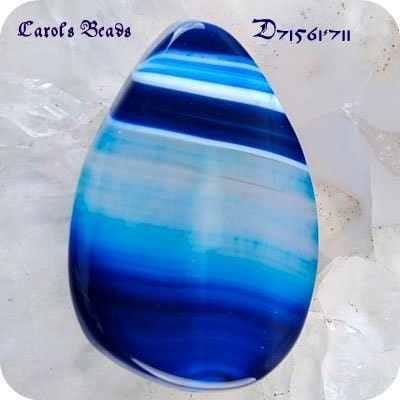 Blue Agate Pendant