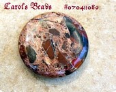 Colorful Brecciated Jasper Focal Bead