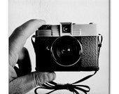 Old Fashioned Vintage Diana Mini Lomo Camera Retro Coaster Black White Tile