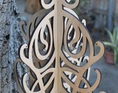 Roni Wood Chandelier