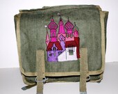 Canvas Rucksack - Krazy Kremlin - Custom Embroidered Design