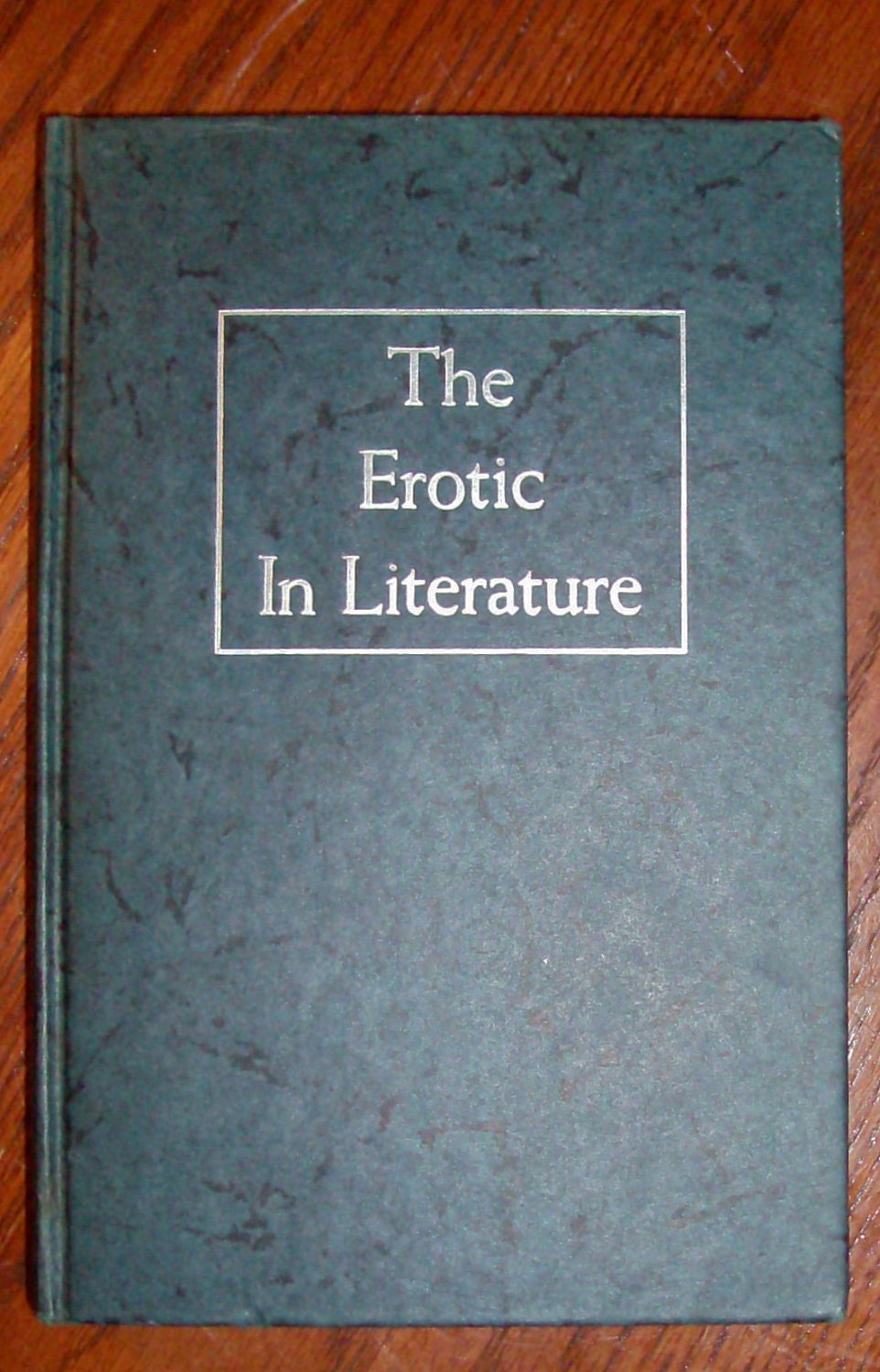 The EROTIC in LITERATURE By David Loth/ Vintage 1st Edition 1961/ Hardcover/ Mature Content