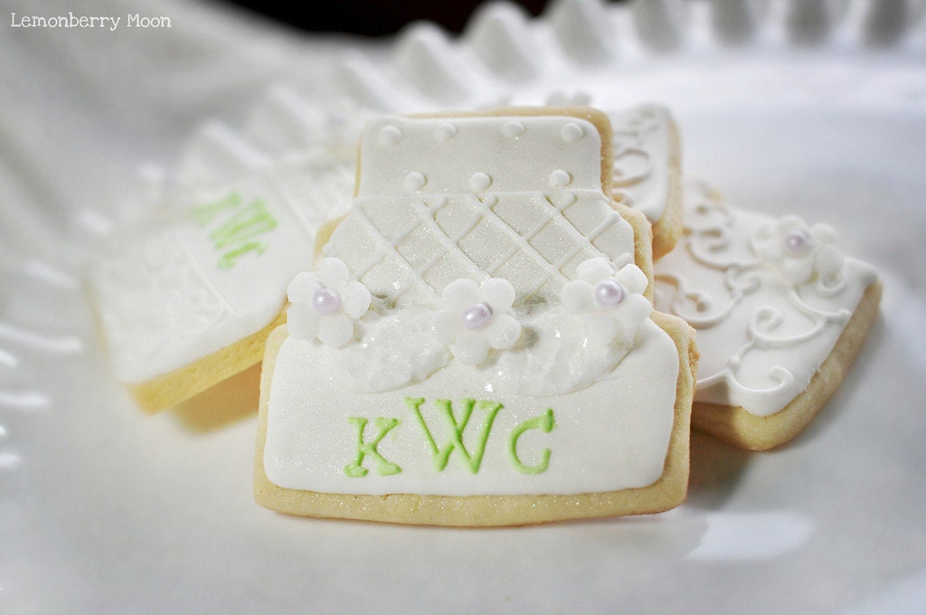 100 Wedding Cake Cookie Edible Wedding Favors