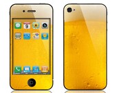 Apple iPhone 4 4S Decal Skin - Beer