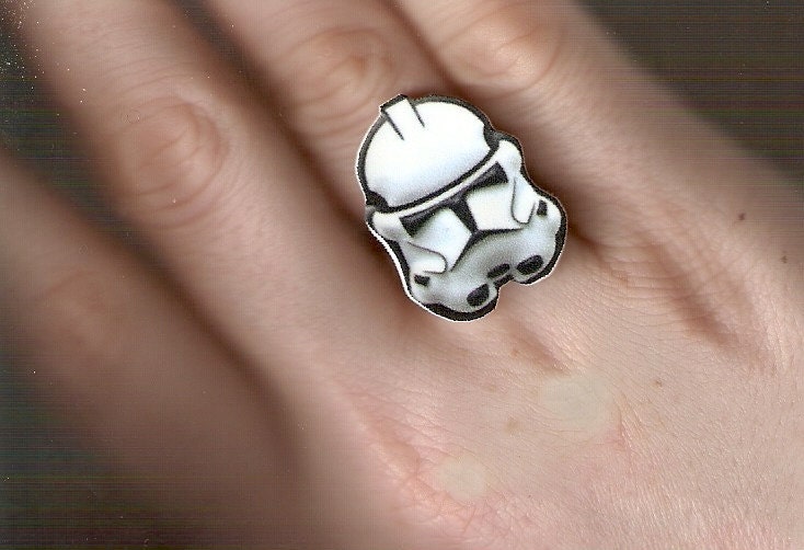Star Wars Stormtrooper Adjustable Band Ring