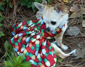 Old Fashioned Christmas Lights - Christmas Dog Dress
