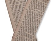400 Year Old Bible Page bookmark (single)