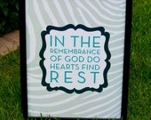 NEW - Remembrance Print