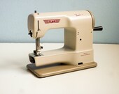 Rare 50s working sewing machine Elna Junior Swiss Made