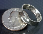 COIN RING 1776 - 1976 US Bi-Centennial Drummer Boy Quarter  Sizes: 4.5 - 8.5 (Select Your Size)